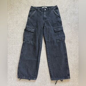 Levi's Women's Black Cargo Jeans